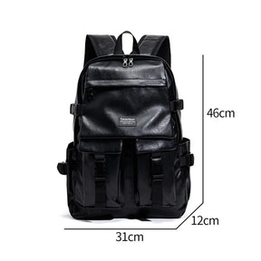 Mochila de Couro Resistente Modelo Pegasus - Weixier