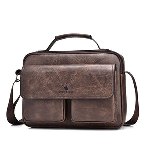 Bolsa Carteiro Masculina marrom