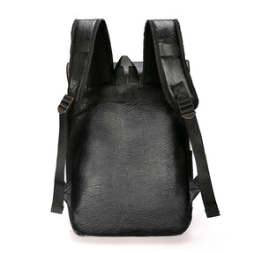 Mochila de Couro Nobre Estilo Vintage - Weixier