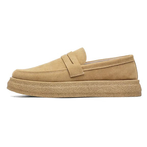 Sapato de Camurça Loafer Veneza