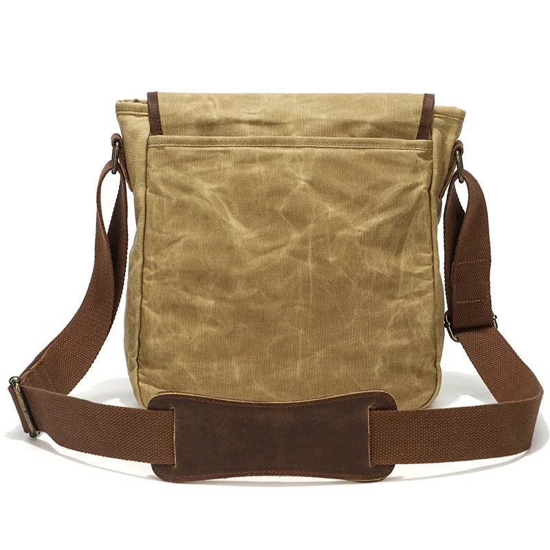 Bolsa Masculina De Couro Envelhecido - Weixier